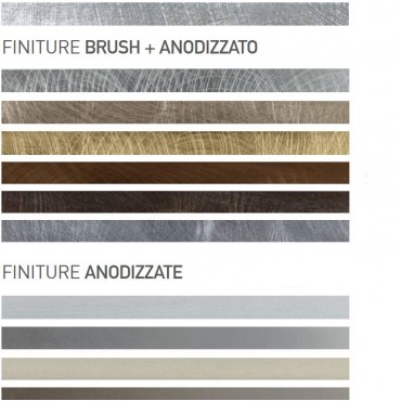 MATITE FINITURA BRUSH +ANODIZZATO